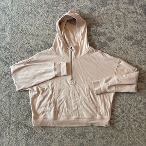 JoyLab loose fit oversized half-zip pullover hoodie- L